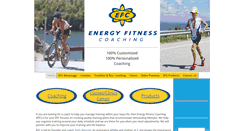 Desktop Screenshot of energyfitnesscoaching.com